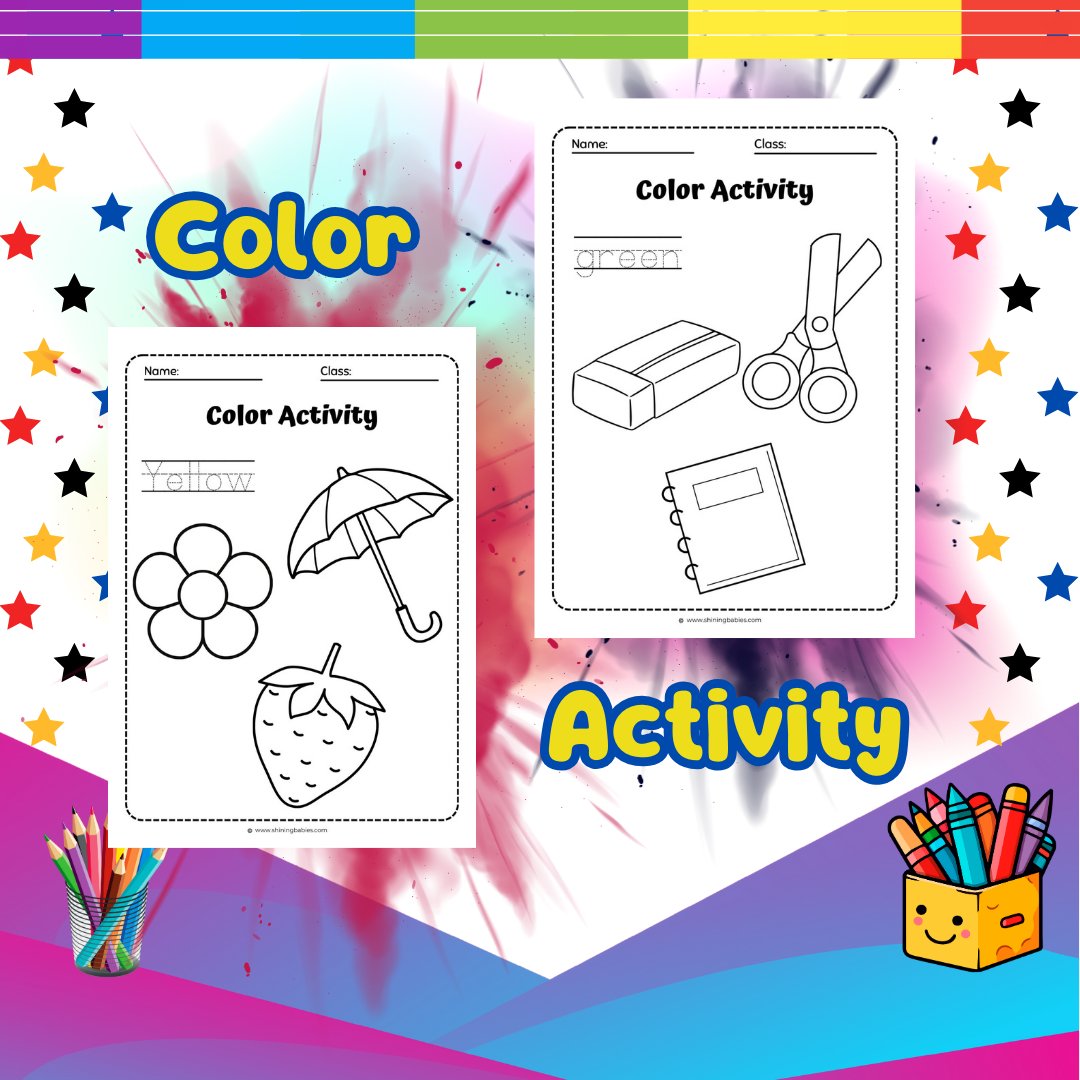 Coloring Activity for Toddlers free